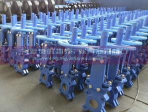 刀閘閥▽材質(zhì)優(yōu)良，無(wú)死角