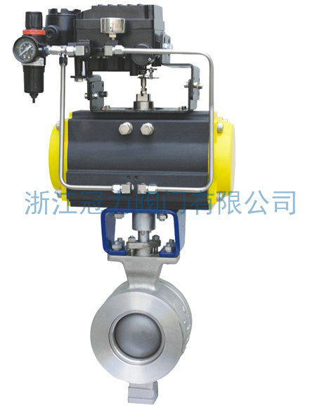 壓縮空氣，V型球閥的動(dòng)力